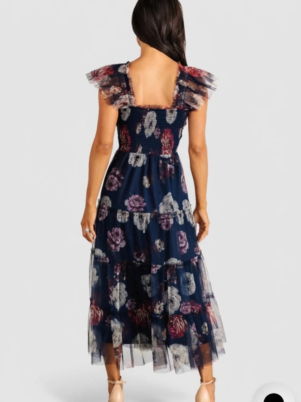 Baltic Born Clementine Tulle Midi Dress - Picture 2 of 5